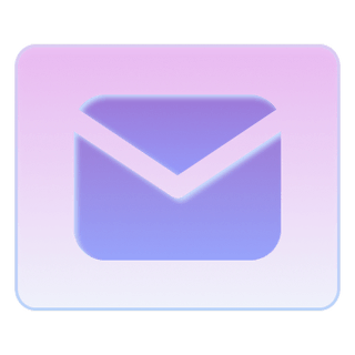 ícone de contato por e-mail do suporte de Vórtex Lucrância para assistência
